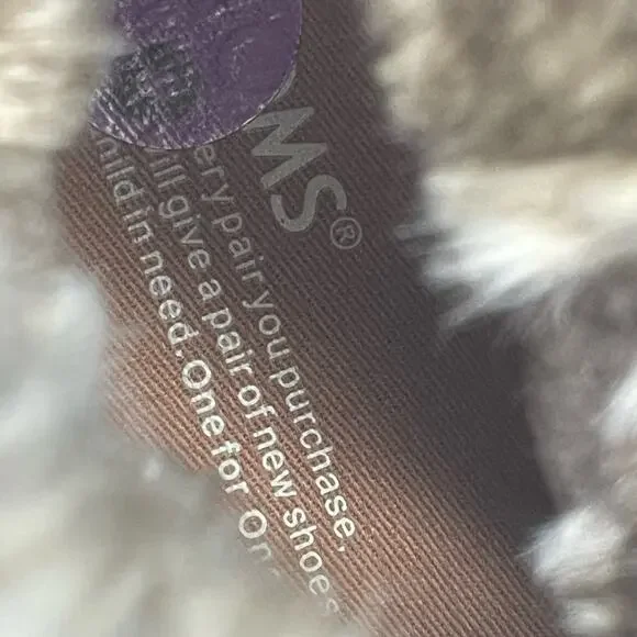 TOMS suede leather gray boots women's size 6.5 - Picture 8 of 10